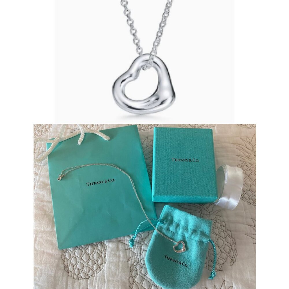 Tiffany & Co Elsa Peretti Open Heart neklace